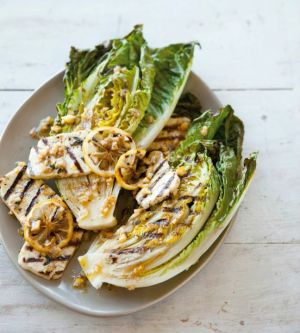 Grilled Halloumi and Little Gem Salad with Preserved-Lemon Dressing from Williams-Sonoma.jpg